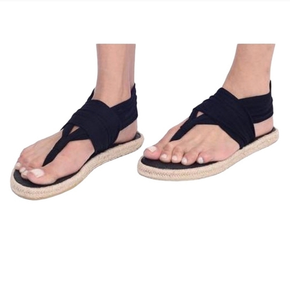 Nalho 'Ganika' Yoga Mat Espadrille Ankle Strap Sandals Sz 9